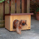 Деревянная будка для собак BAITA 50 (56 x 46,5 x h 41,5 cm)