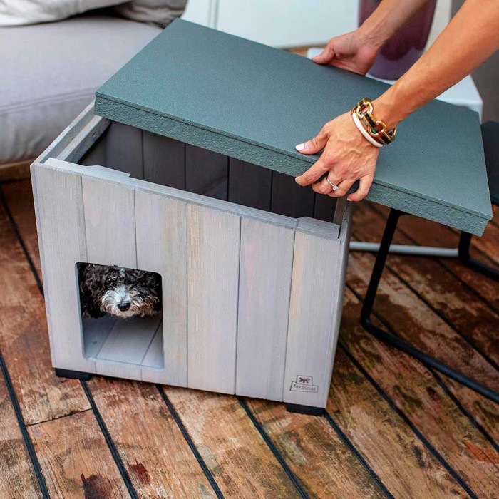 Дерев'яна будка для собак ARGO 60 (69,5 x 54,5 x h 52 cm)