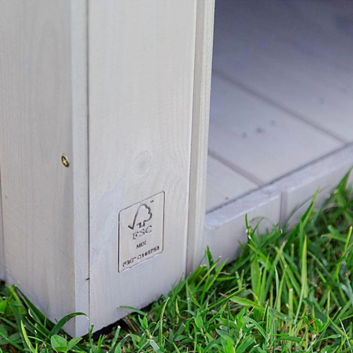 Дерев'яна будка для собак ARGO 60 (69,5 x 54,5 x h 52 cm)