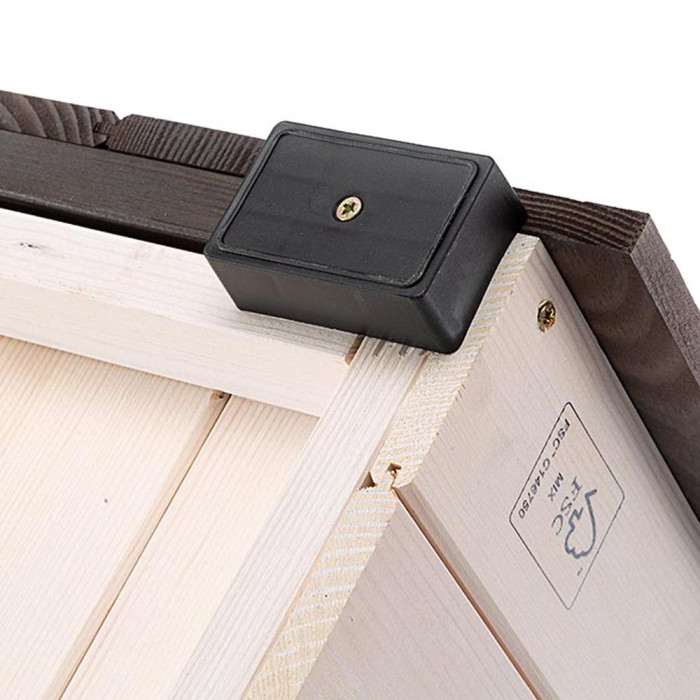 Деревянная будка для собак KOYA LARGE: L 57,5 x W 83,5 x H 69