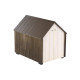 Деревянная будка для собак KOYA LARGE: L 57,5 x W 83,5 x H 69