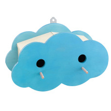 Деревянный домик-гнездо для диких птиц NEST FUN4 (33,3 x 13,2 x h 18,8 cm)