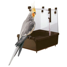 Ванночка для средних попугаев L101 COCKATIEL BATH 23,5 x 15,5 x h 24 cm