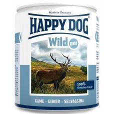 HappyDog 400g Dose 100% Wild консервированный корм для собак с дичью