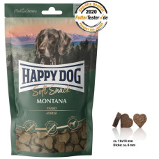 HappyDog SoftSnack Montana 100g мягкие закуски для собак средних и крупных пород с кониной