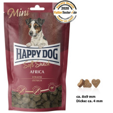 HappyDog SoftSnack Mini Africa 100g мягкие закуски для собак со страусом и картофелем