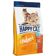 Корм Happy Cat Indoor A-Lachs для домашних котов с атлантическим лососем 300г