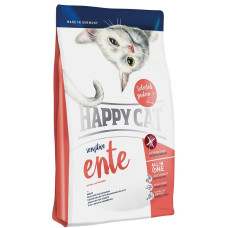 Корм Happy Cat Sensitive Ente с мясом утки для котов с чувствительным пищеварением 1,4кг