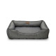 Мягкий лежак Dreamer Gray с бортами со съемным чехлом M 70 х 50 cm