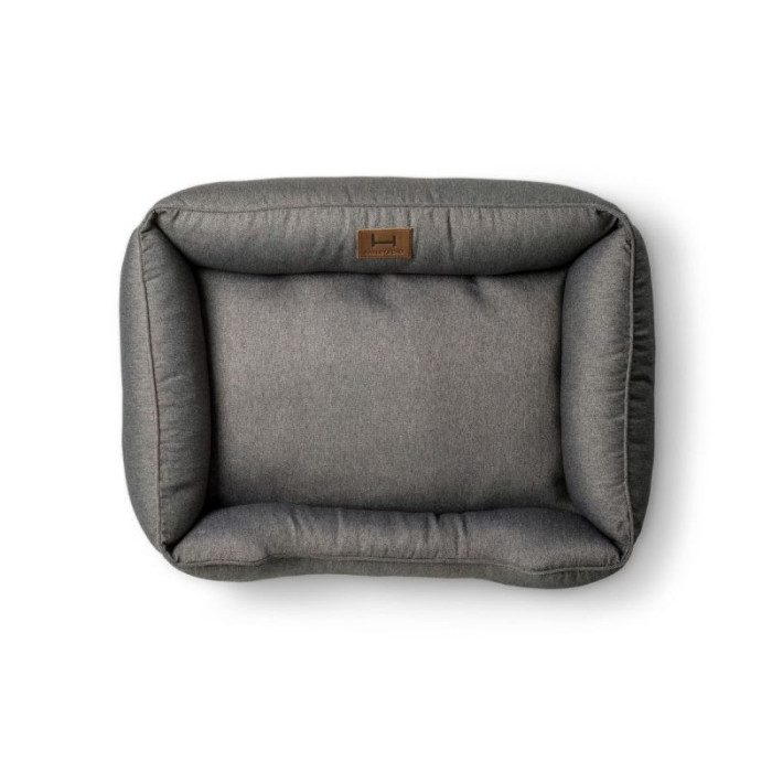 Мягкий лежак Dreamer Gray с бортами со съемным чехлом M 70 х 50 cm