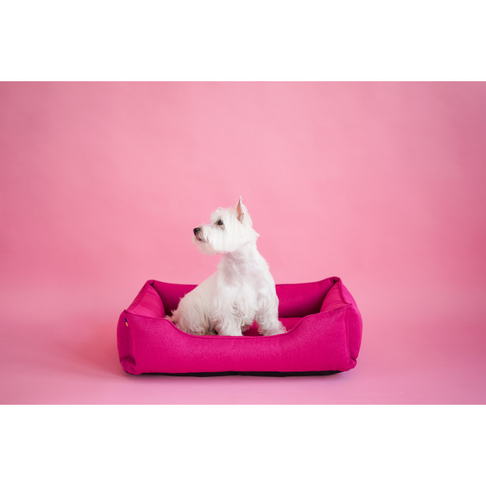 Мягкий лежак Dreamer Berry с бортами со съемным чехлом XXL 120 х 80 cm