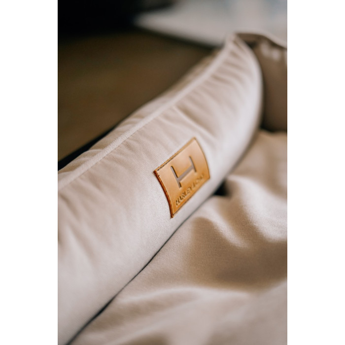 Лежак Dreamer Velur Biege со съемным чехлом L (90x60 cm)