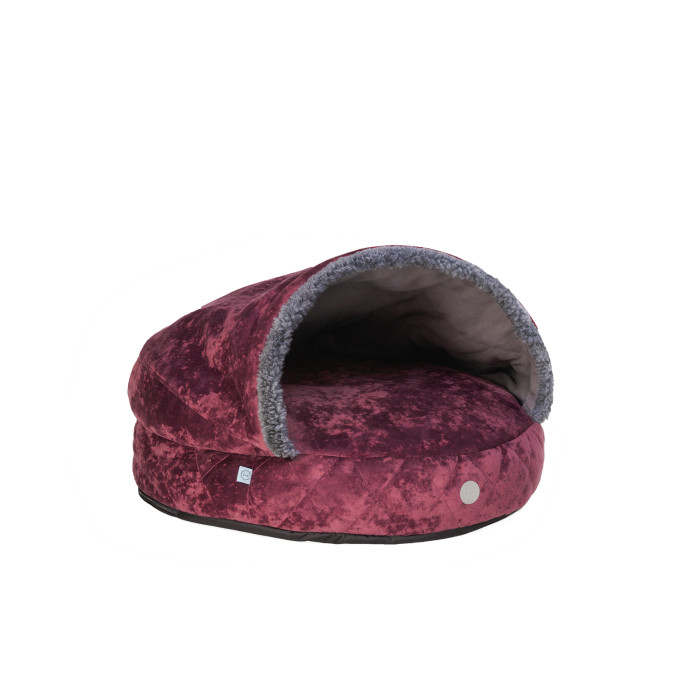 Круглый лежак с капюшоном Cover Cherry L / 90 cm