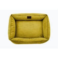 Лежак Dreamer Yellow Velvet со съемным чехлом S 60 х 40 cm