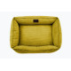 Лежак Dreamer Yellow Velvet со съемным чехлом XL 110 х 70 cm