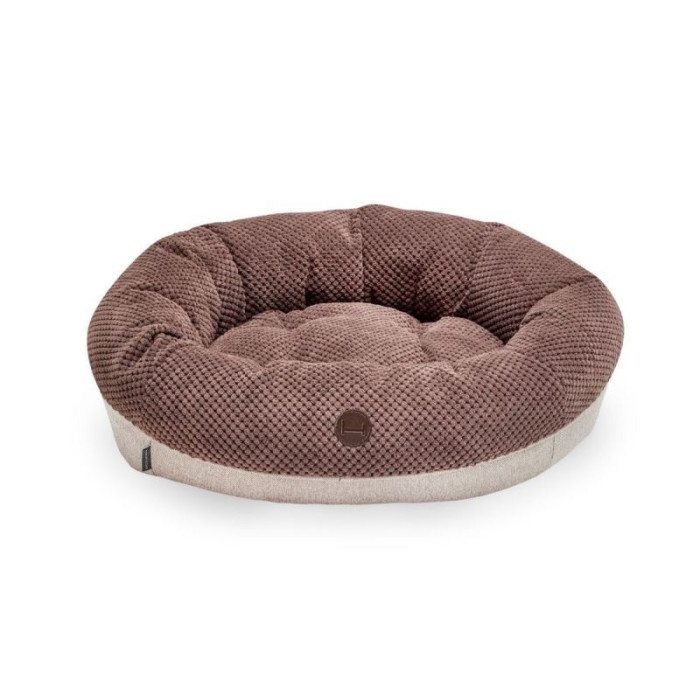 Овальный лежак Bagel Brown S 60х50 