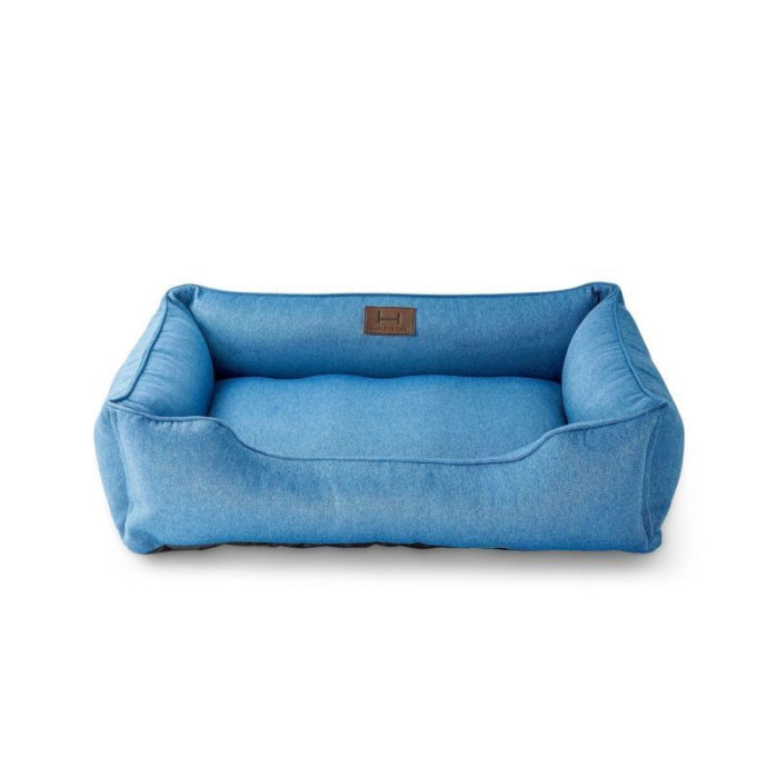 Мягкий лежак Dreamer Denim с бортами со съемным чехлом XL 110 х 70 cm
