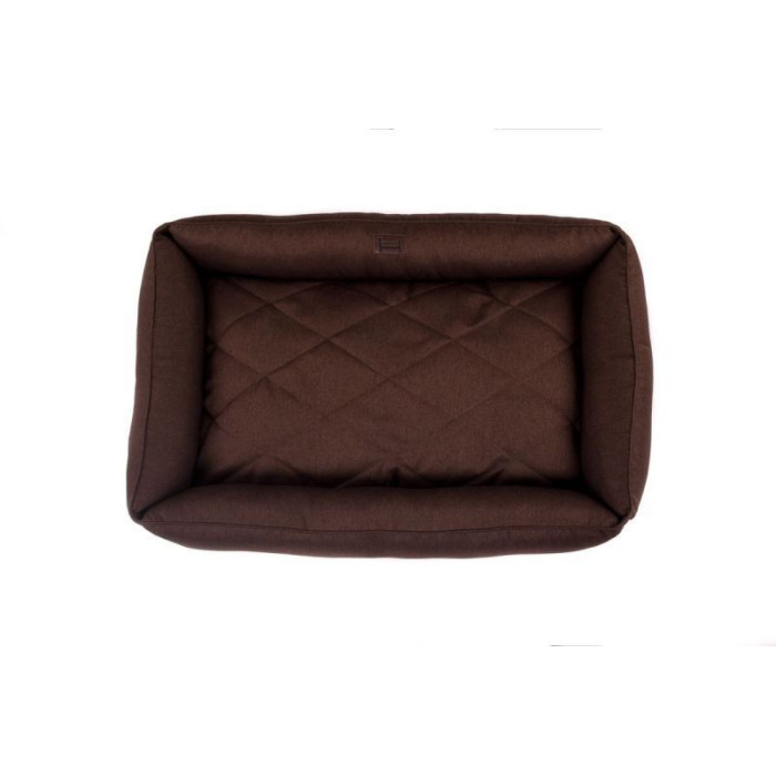 Лежак для собаки Sofa Brown з посиленою поверхнею L 90 х 60 cm