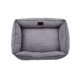 Лежак Dreamer Gray Velvet зі знімним чохлом S 60 х 40 cm
