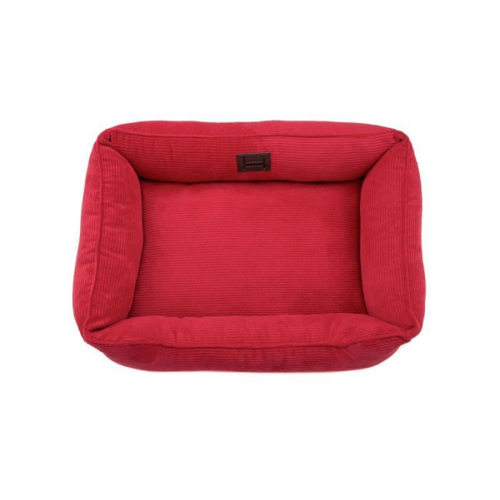 Лежак Dreamer Red Velvet со съемным чехлом XXL 120 х 80 cm