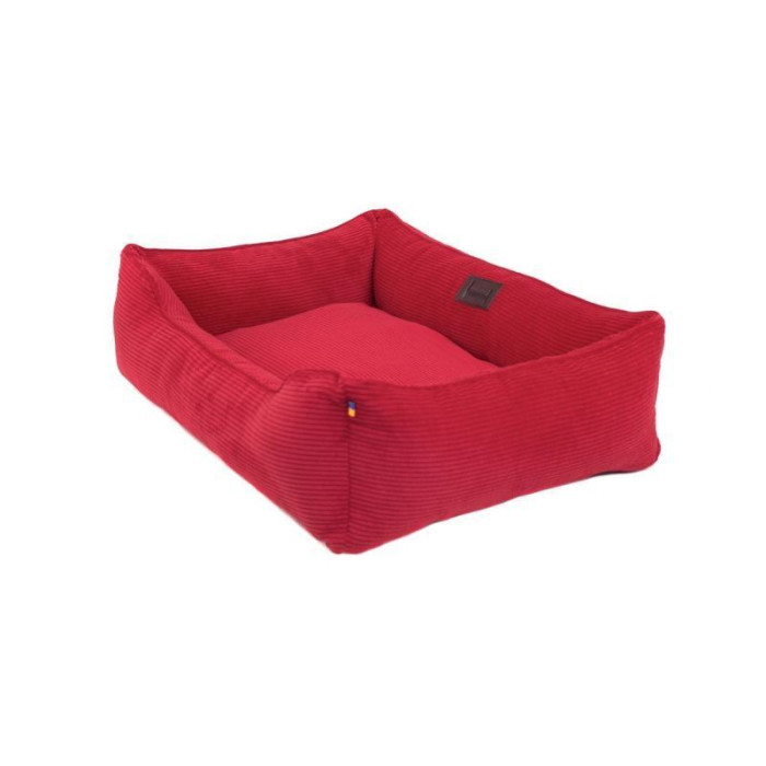 Лежак Dreamer Red Velvet со съемным чехлом XXL 120 х 80 cm