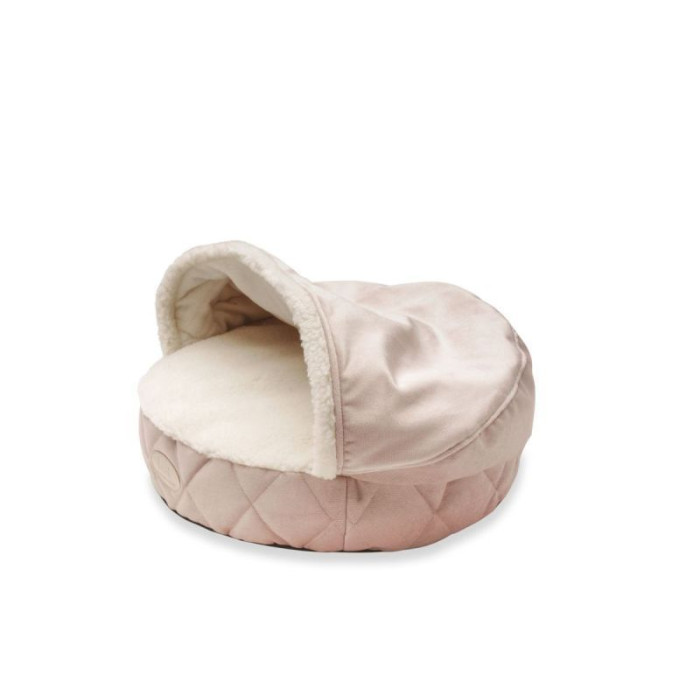 Лежак з капюшоном Cover Pudra Velur