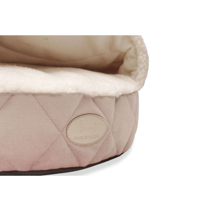 Лежак з капюшоном Cover Pudra Velur