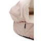 Лежак з капюшоном Cover Pudra Velur