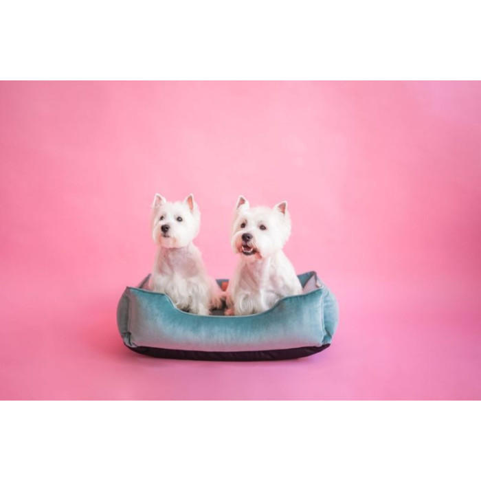 Лежак Dreamer Velur Tiffany зі знімним чохлом M (70x50 cm)