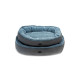 Овальный лежак Donut Soft Touch Ocean XL 110*80 см