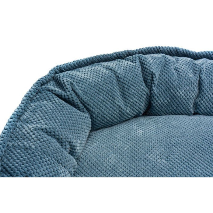 Овальный лежак Donut Soft Touch Ocean XL 110*80 см