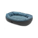 Овальный лежак Donut Soft Touch Ocean XL 110*80 см