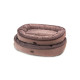 Овальный лежак Donut Soft Touch Brown L 100*70 см