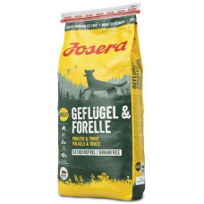 Корм JOSERA Geflugel&Forelle - беззерновая формула с мясом птицы и форелью для взрослых собак