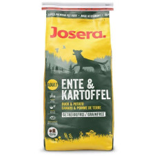 Корм JOSERA Ente&Kartoffel - беззерновая формула с уткой и картофелем для взрослых собак всех пород