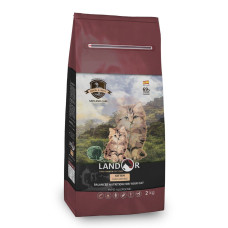 Сухой корм для котят LANDOR, утка с рисом