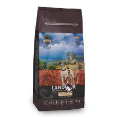 Сухой беззерновой корм для взрослых собак LANDOR с ягненком и бататом