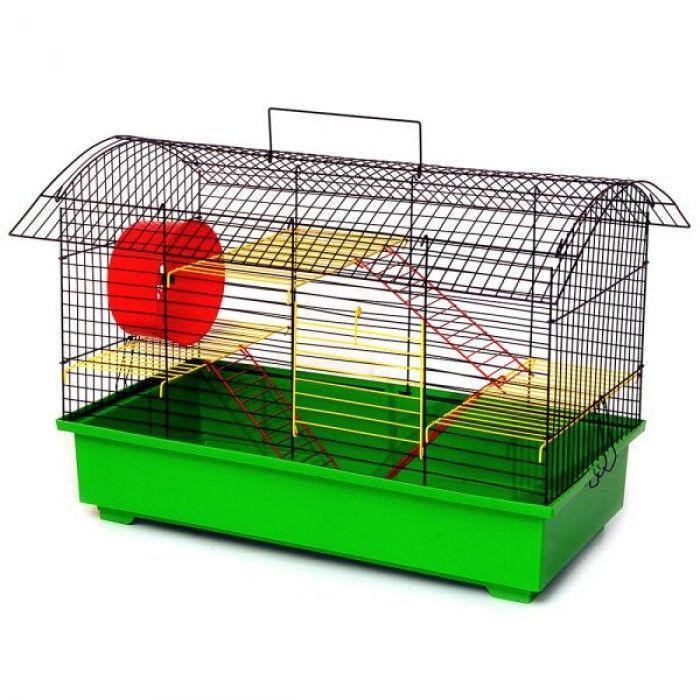Клітка для гризунів ЛОРІ Біг-Вагон, фарба, 61х39, 5х40, 5 см