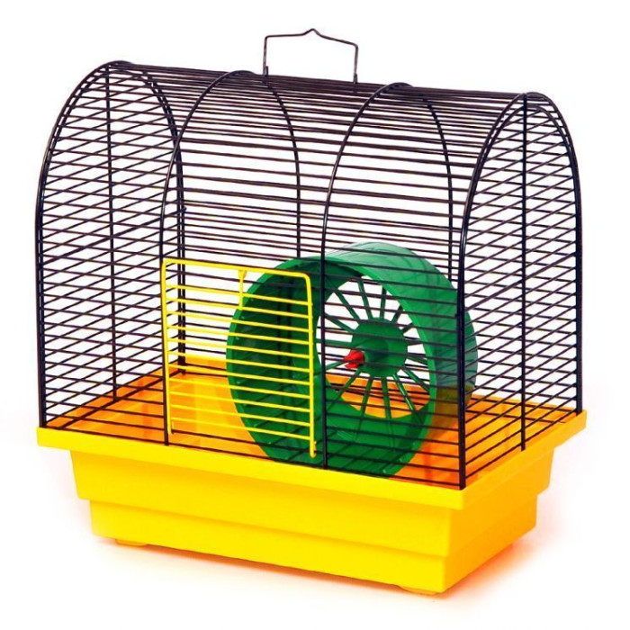 Клетка для грызунов ЛОРИ Бунгало-мини, краска, 28х18х28 см
