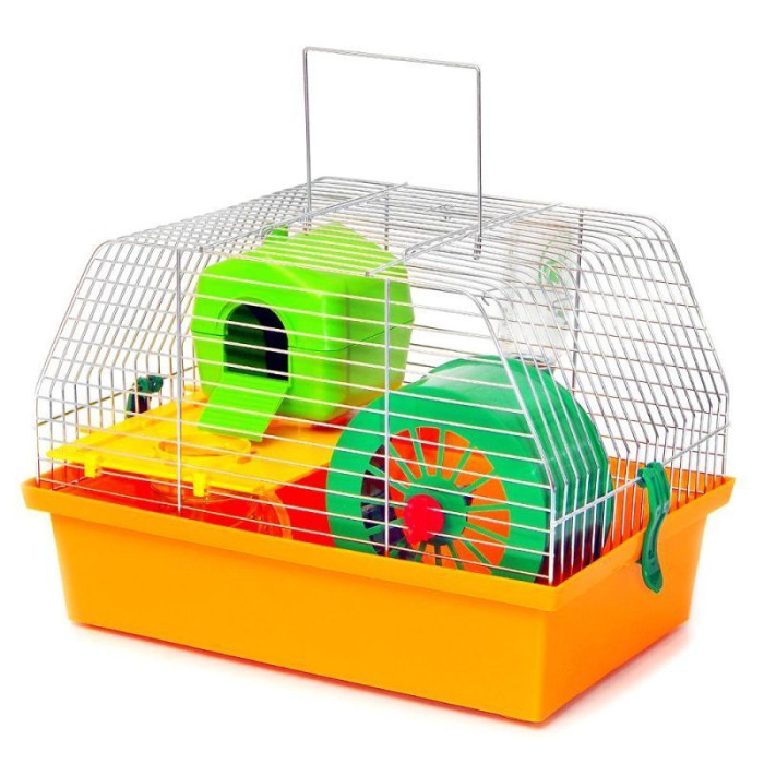 Клітка ЛОРІ Вілла Люкс №1 33,5 х22, 5х22, 7см