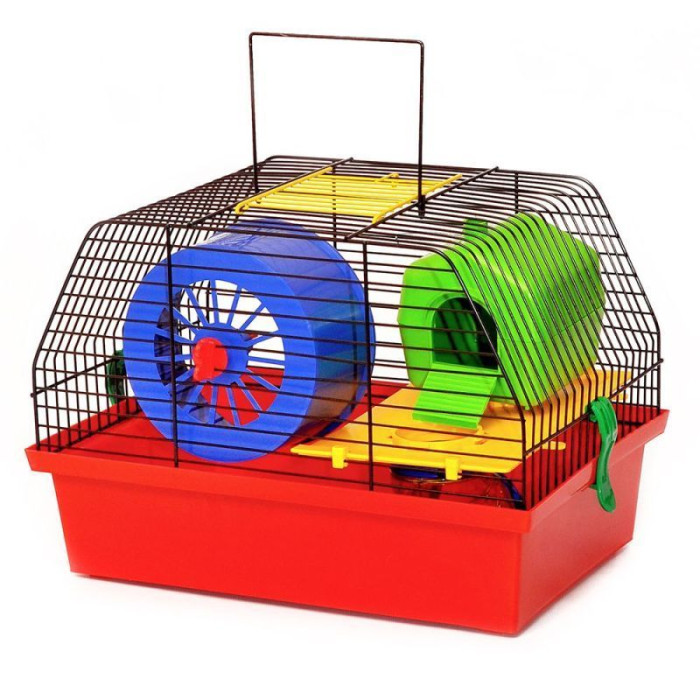 Клітка ЛОРІ Вілла Люкс №1 33,5 х22, 5х22, 7см