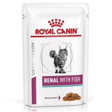 Консерви Royal Canin Renal Feline Tuna (шматочки в соусі) для кішок з нирковою недостатністю, 85 г