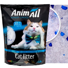 Cиликагелевый наполнитель AnimAll для кошачьего туалета, голубая долина 1,6 кг/3,8 л