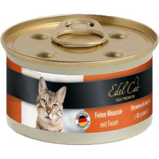 Консерви для котів Edel Cat Мousse, ніжний мус із фазаном, 85г