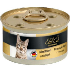 Консервы для котов Edel Cat Мousse, нежный мусс с мясом птицы, 85г