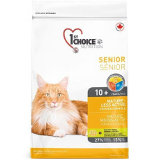 Сухой корм 1st Choice Cat Mature Less Aktiv для пожилых или малоактивных котов, 2,72 кг