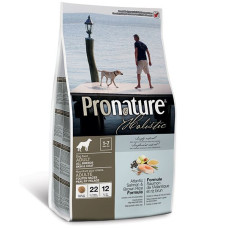 Корм Pronature Holistic Adult Atlantic Salmon&Brown Rice для взрослых собак с атлантическим лососем и коричневым рисом 2,72кг