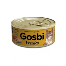 Консервы для котов Gosbi Fresko Adult Tuna With Salmon с лососем и тунцом, 70г