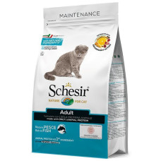 Корм Schesir Cat Adult Fish з рибою для дорослих кішок віком від 1 до 7 років, 400 г