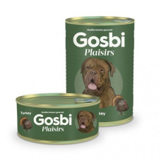 Консервы GOSBI Plaisirs Turkey для собак с мясом индейки